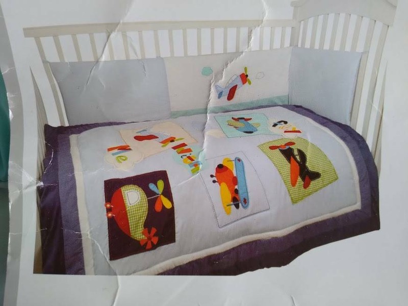cot quilt and bumper set